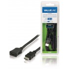 AV kabel*prodloužení HDMI-HDMI (1.4) 1m